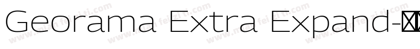 Georama Extra Expand字体转换